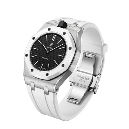[Garvey]Royal Oak Pop Exclusive Steel Case & Silicone Strap With Cradle