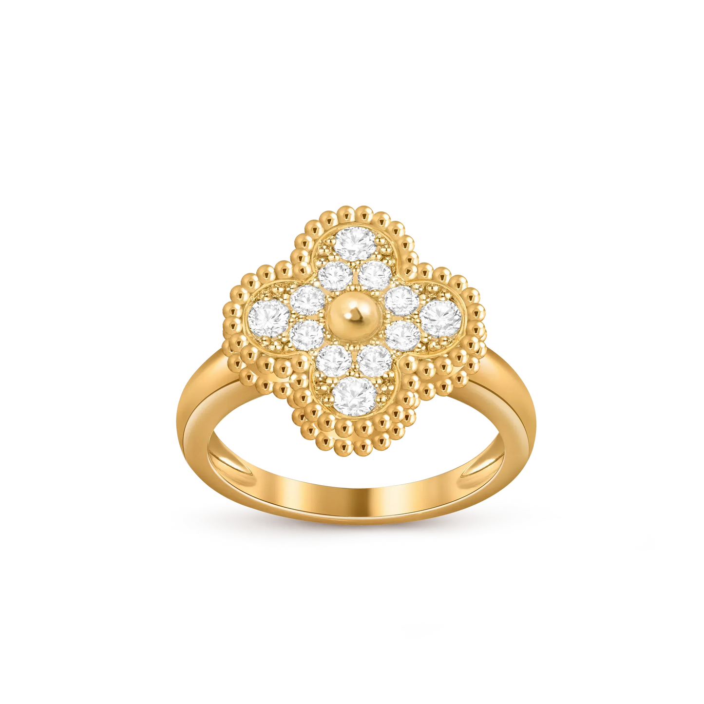[Garvey]LUCKY CLOVER VINTAGE GOLD RING COLLECTION