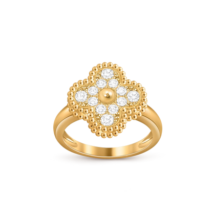 [Garvey]LUCKY CLOVER VINTAGE GOLD RING COLLECTION
