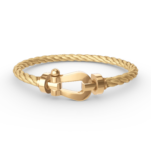 [Garvey ]FORCE LARGE HORSESHOE NO DIAMOND BRACELET GOLD