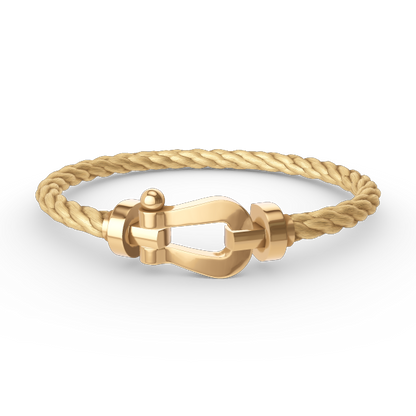 [Garvey ]FORCE LARGE HORSESHOE NO DIAMOND BRACELET GOLD