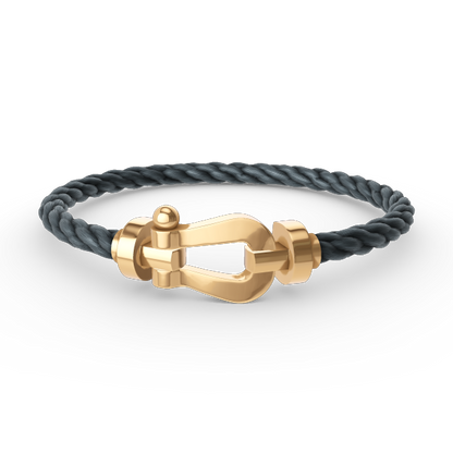 [Garvey ]FORCE LARGE HORSESHOE NO DIAMOND BRACELET GOLD