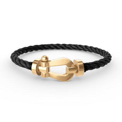 [Garvey ]FORCE LARGE HORSESHOE NO DIAMOND BRACELET GOLD