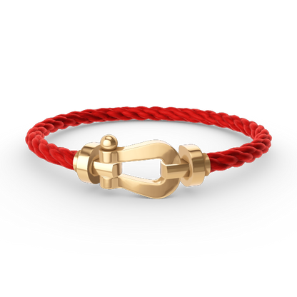 [Garvey ]FORCE LARGE HORSESHOE NO DIAMOND BRACELET GOLD