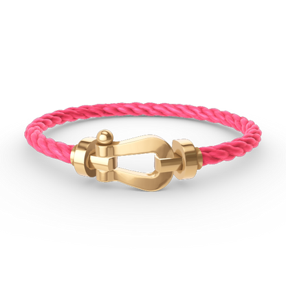[Garvey ]FORCE LARGE HORSESHOE NO DIAMOND BRACELET GOLD