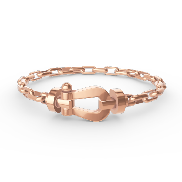 [Garvey ]FORCE LARGE HORSESHOE CLASP  METAL BRACELET