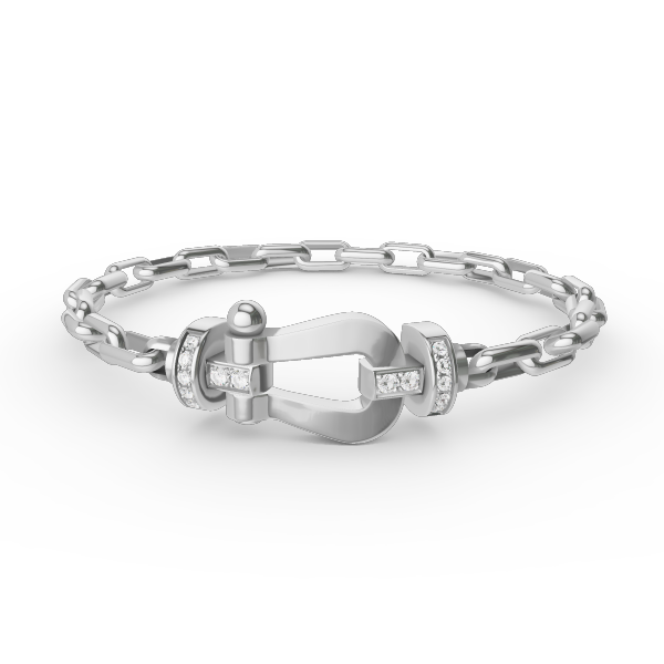 [Garvey ]FORCE LARGE HORSESHOE CLASP  METAL BRACELET