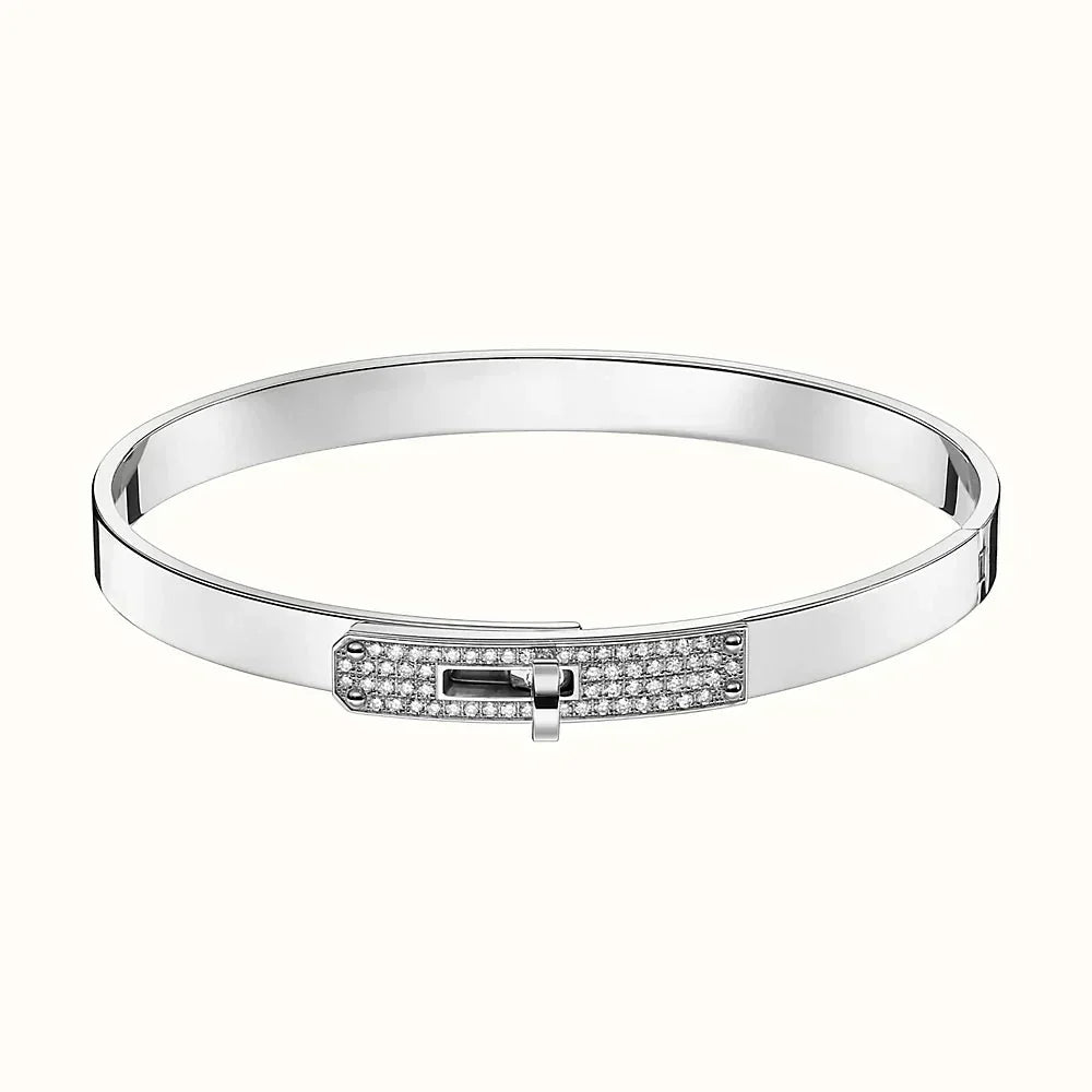 [Garvey ]KELLY SILVER DIAMOND BRACELET