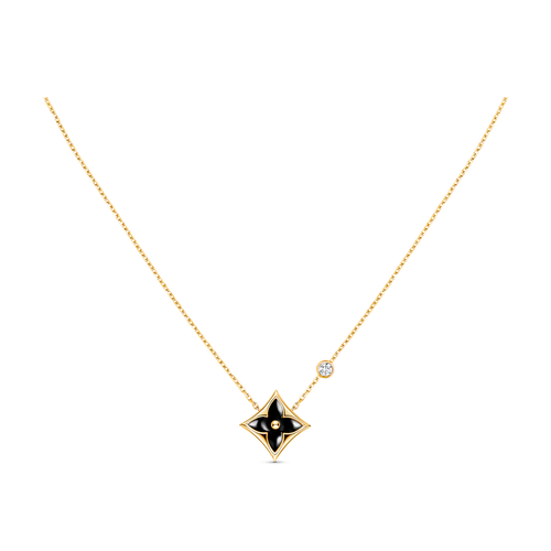 [Garvey]STAR BLACK MOP NECKLACE