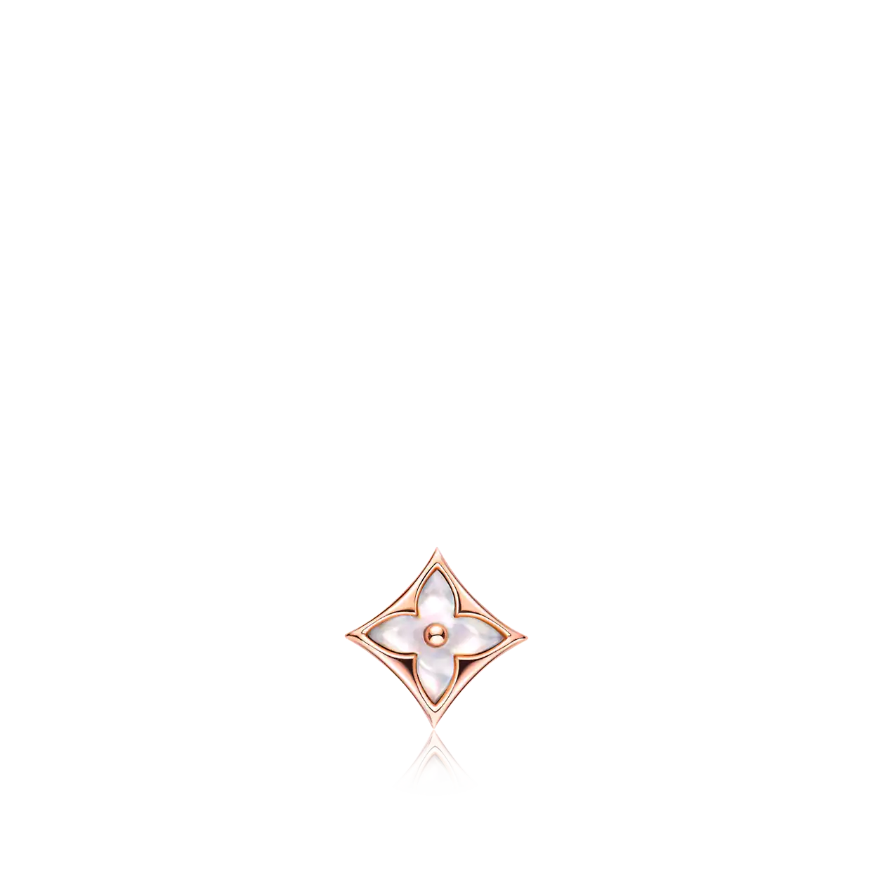 [Garvey]STAR MOP ROSE GOLD EARRINGS