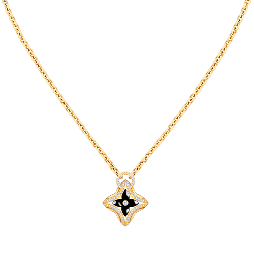 [Garvey]STAR PEDANT ROSE GOLD DIAMOND NECKLACE
