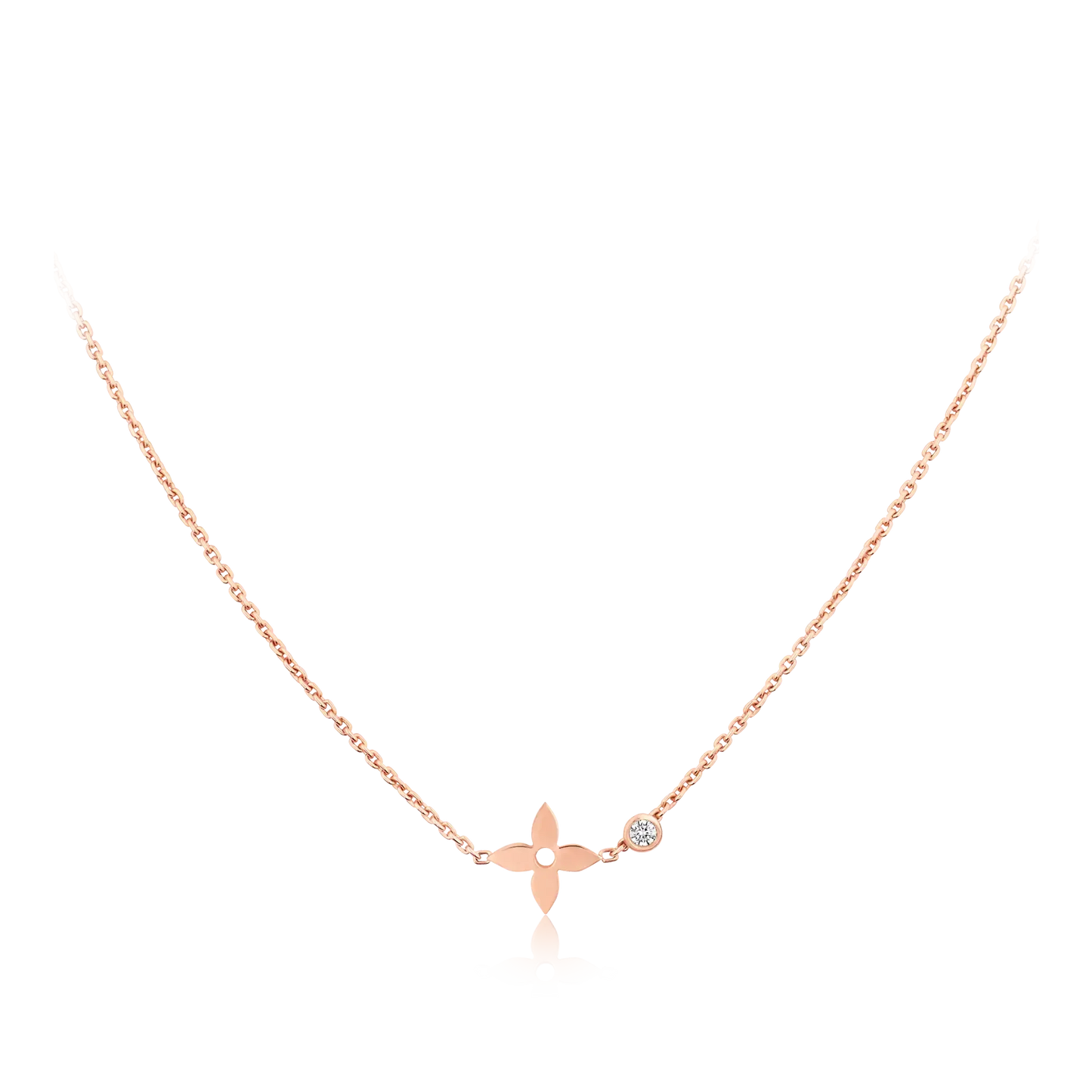 [Garvey]BLOSSOM PENDANT ROSE GOLD AND DIAMOND