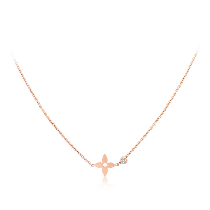 [Garvey ]BLOSSOM PENDANT PINK GOLD AND DIAMOND