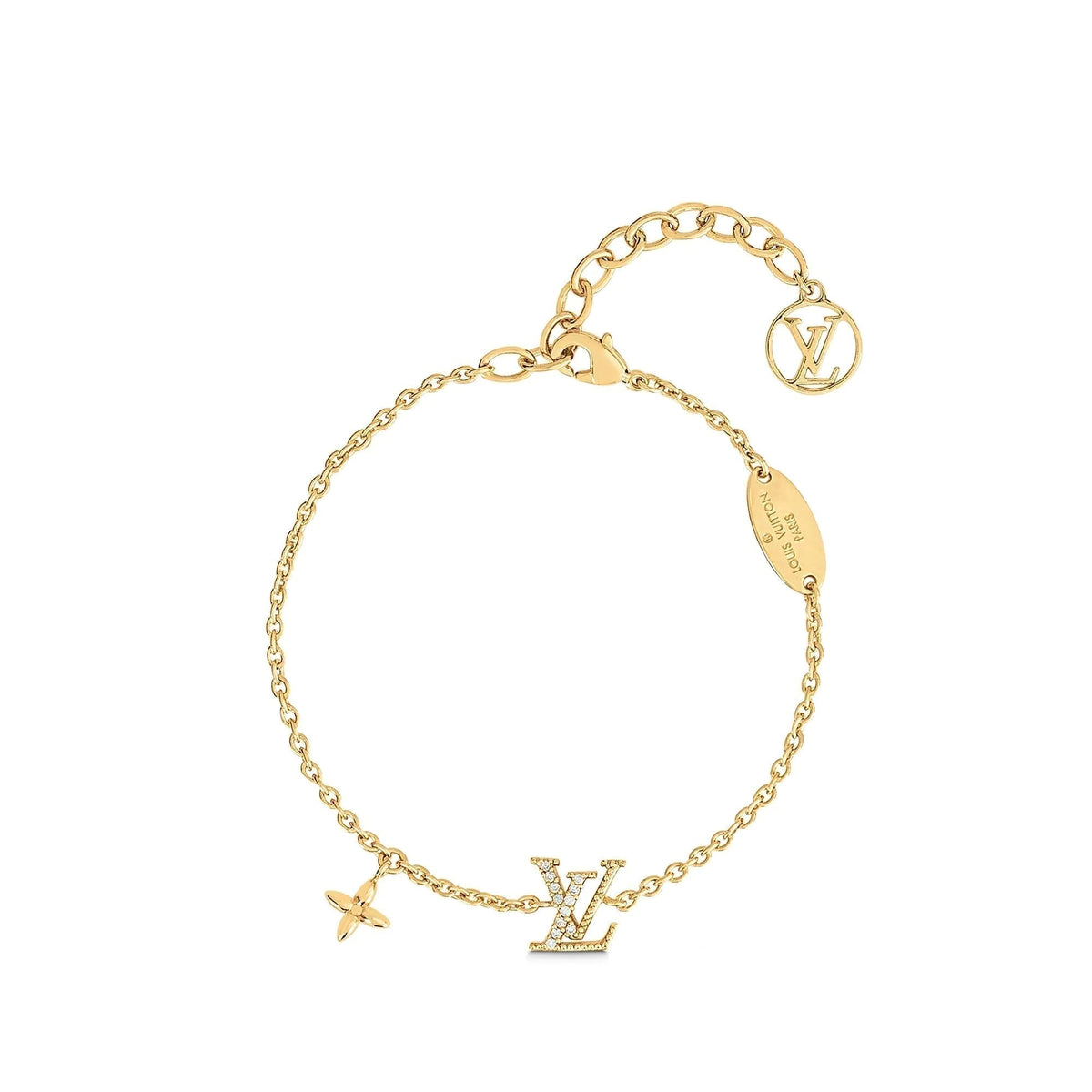[Garvey ]LOGO STAR MOTIF GOLD BRACELET
