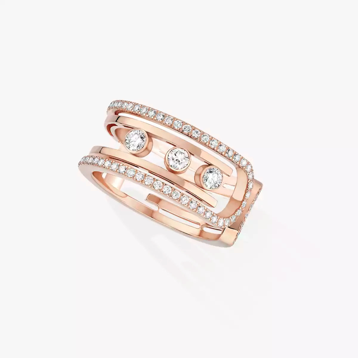 [Garvey]Move 10th Diamond Ring in Gold