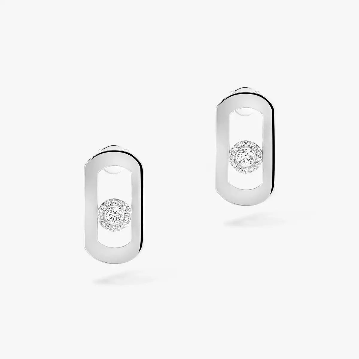 [Garvey]So Move Diamond Earrings in Yellow Gold