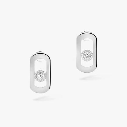 [Garvey]So Move Diamond Earrings in Yellow Gold