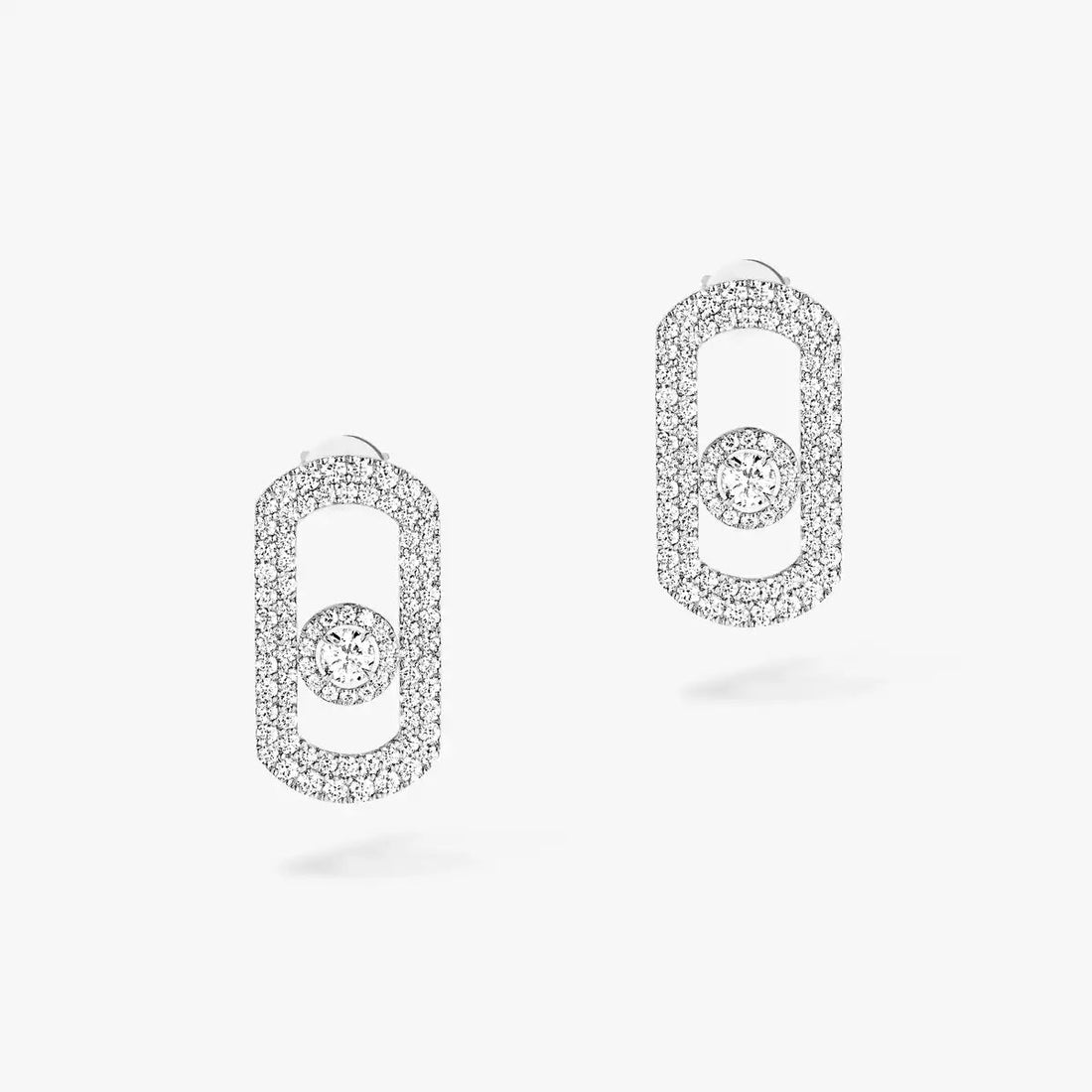 [Garvey]So Move Pave_-Set Diamond Earrings in Silver