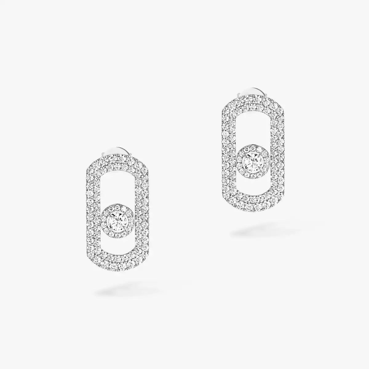 [Garvey]So Move Pave_-Set Diamond Earrings in Silver
