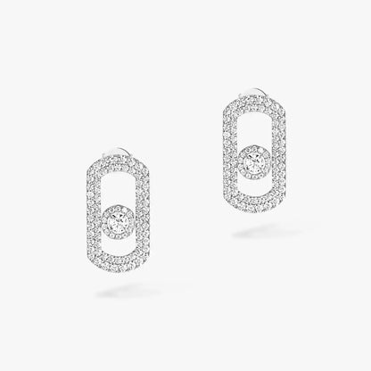 [Garvey]So Move Pave_-Set Diamond Earrings in Silver