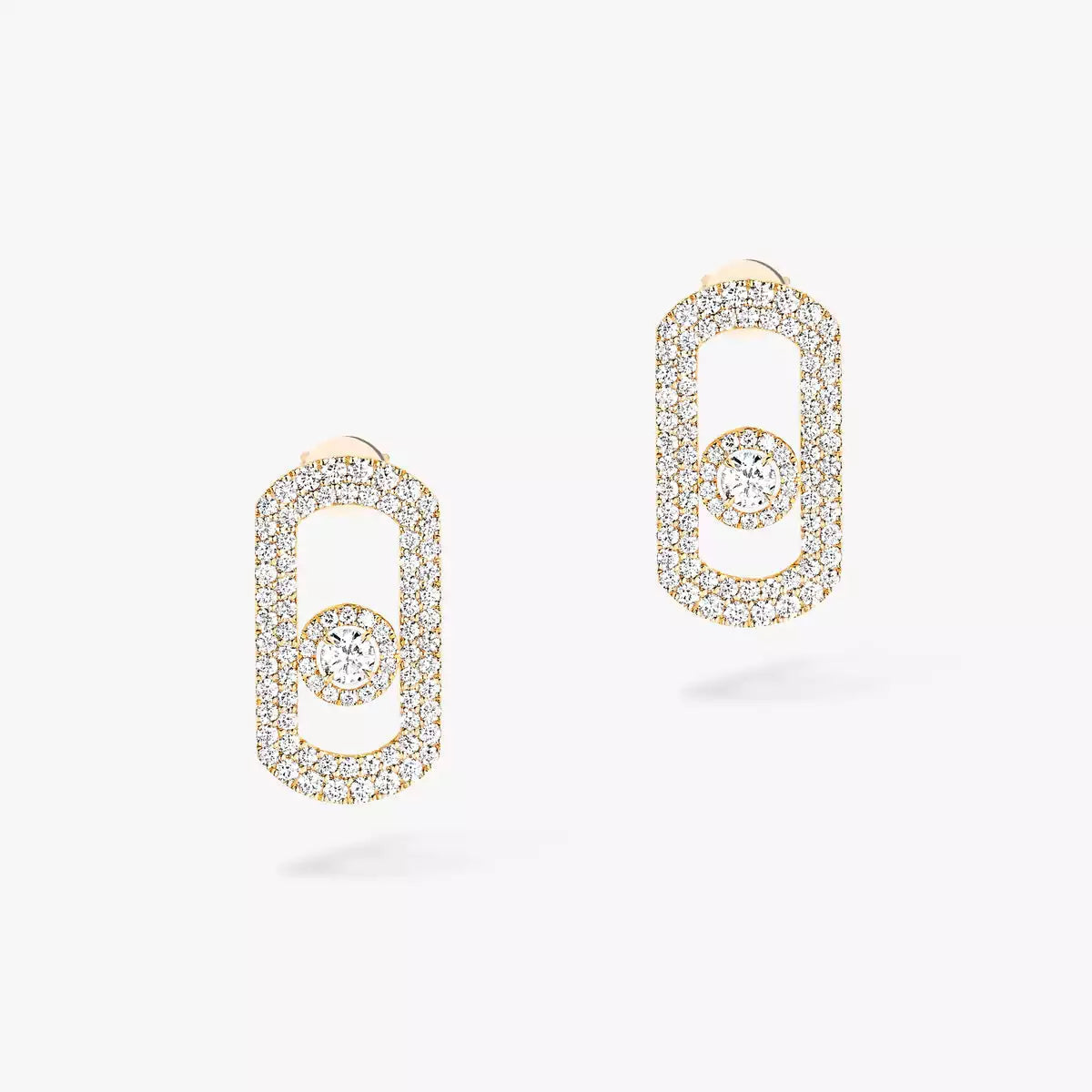 [Garvey]SO MOVE PAVÉ DIAMOND EARRINGS