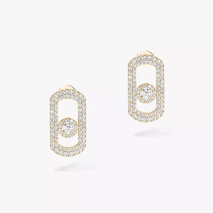 [Garvey]SO MOVE PAVÉ DIAMOND EARRINGS