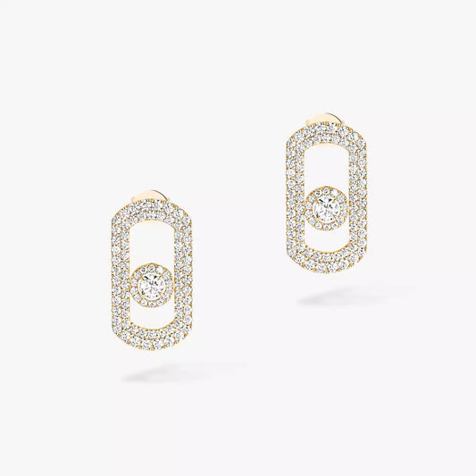 [Garvey]SO MOVE PAVÉ DIAMOND EARRINGS