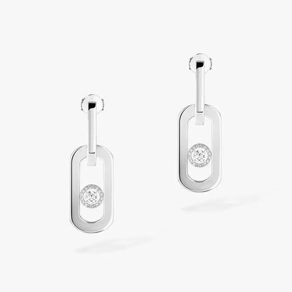 [Garvey]So Move XL Diamond Pendant Earrings