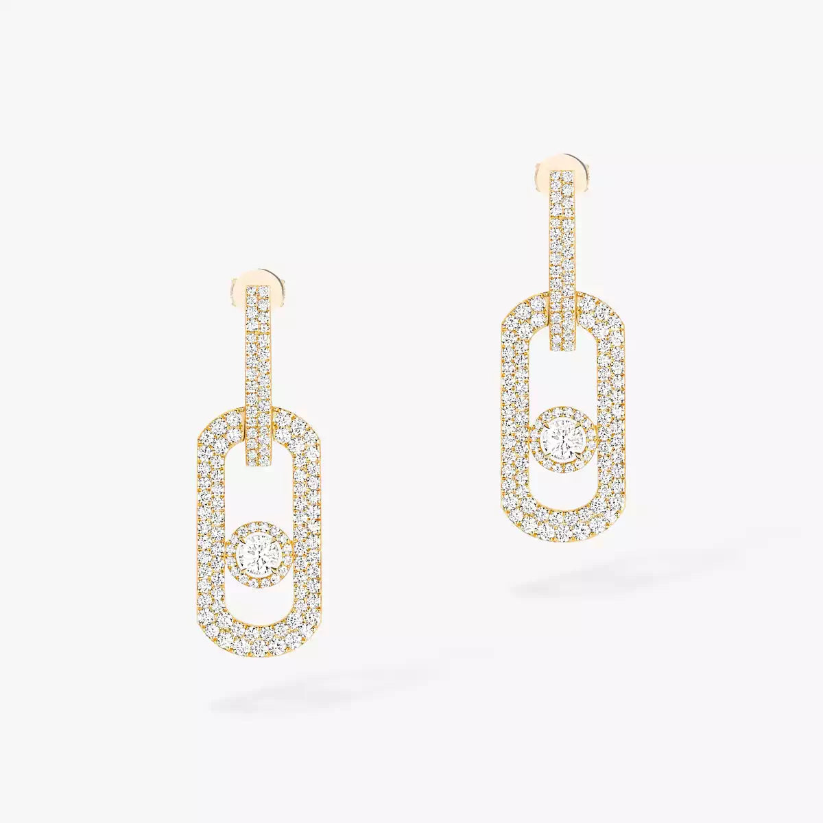 [Garvey]So Move XL Pave_-Set Diamond Pendant Earrings