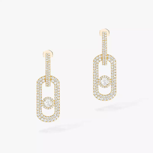[Garvey]So Move XL Pave_-Set Diamond Pendant Earrings