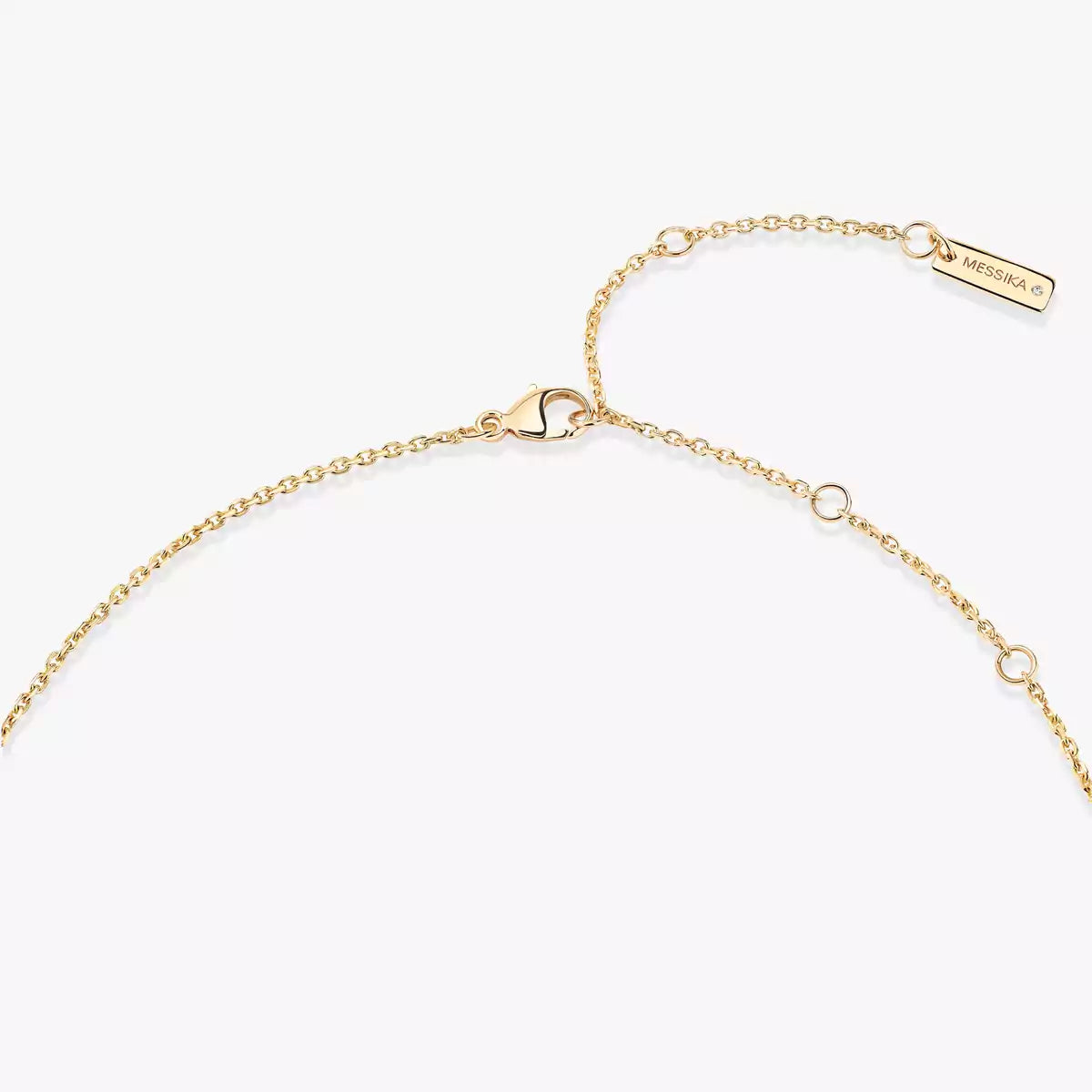 [Garvey]Lucky Eye Diamond Necklace in Rose Gold and Turquoise