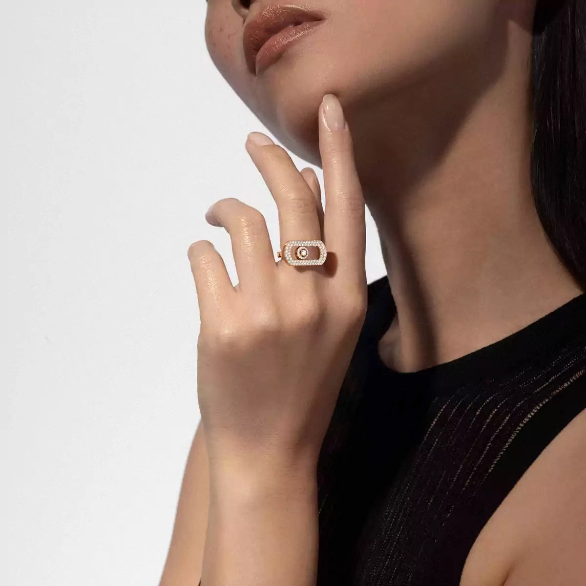 [Garvey]SO MOVE FULL PAVÉ DIAMOND RING