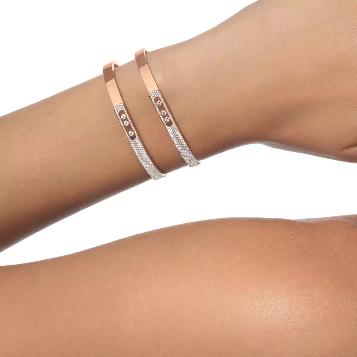 [Garvey]MOVE NOA PAVÉ DIAMOND BANGLE BRACELET