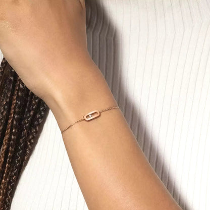 [Garvey]MOVE UNO SINGLE DIAMOND BRACELET