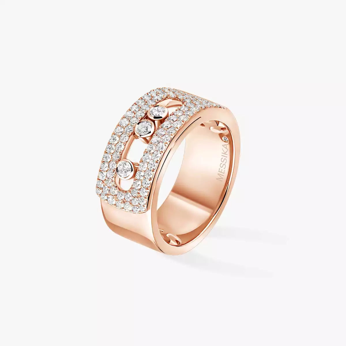 [Garvey]MOVE NOA PAVÉ DIAMOND INTERLOCKING RING