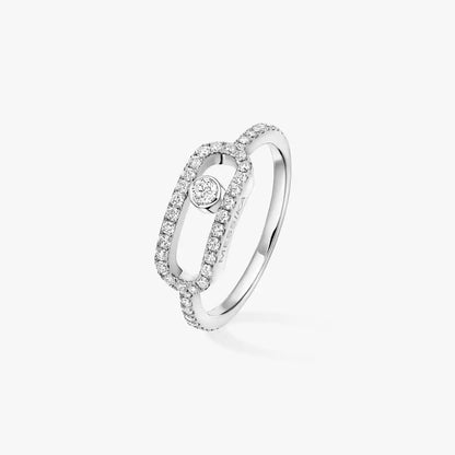 [Garvey]MOVE UNO FULL PAVÉ DIAMOND RING