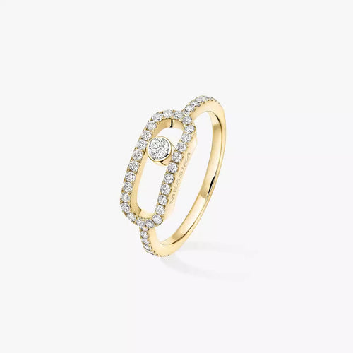 [Garvey]MOVE UNO FULL PAVÉ DIAMOND RING