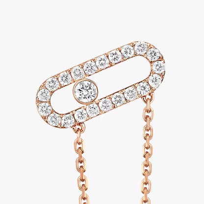 [Garvey]MOVE UNO ALL DIAMOND STUD EARRINGS