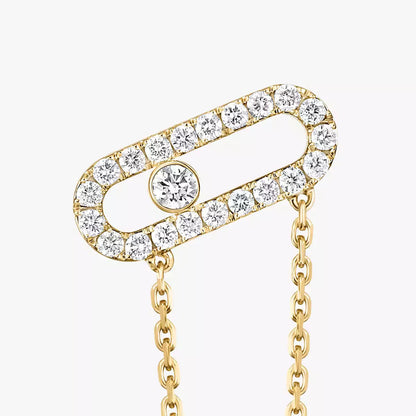 [Garvey]MOVE UNO ALL DIAMOND STUD EARRINGS