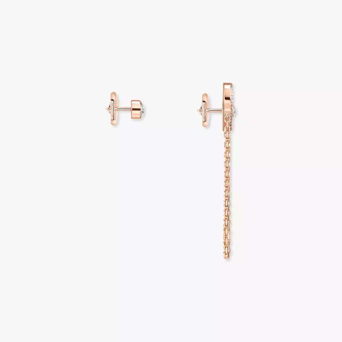 [Garvey]MOVE UNO ALL DIAMOND STUD EARRINGS