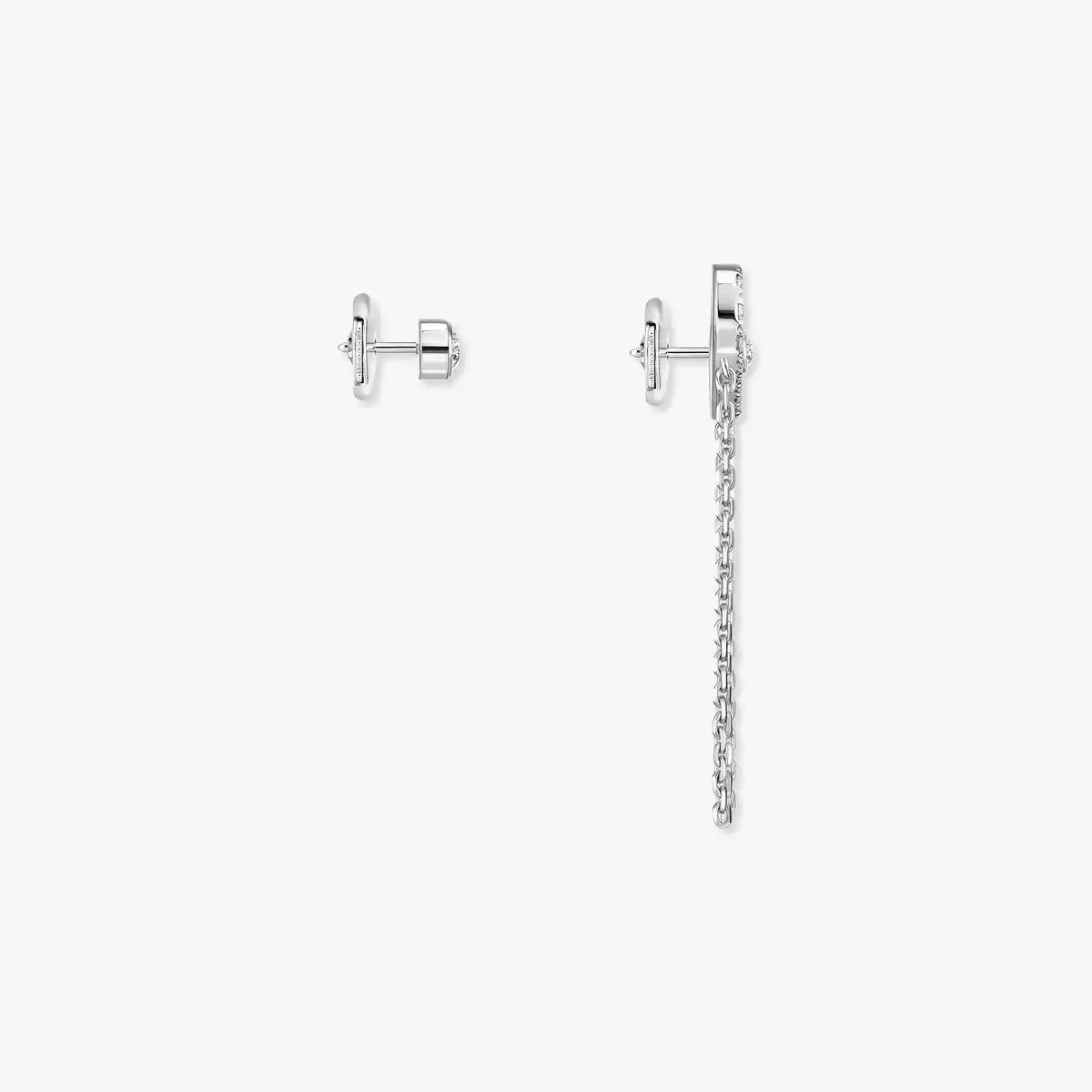 [Garvey]MOVE UNO ALL DIAMOND STUD EARRINGS
