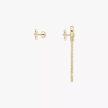 [Garvey]MOVE UNO ALL DIAMOND STUD EARRINGS