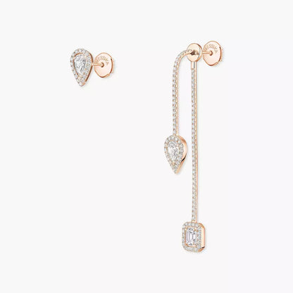 [Garvey]Diamond Drop Earrings My Twin