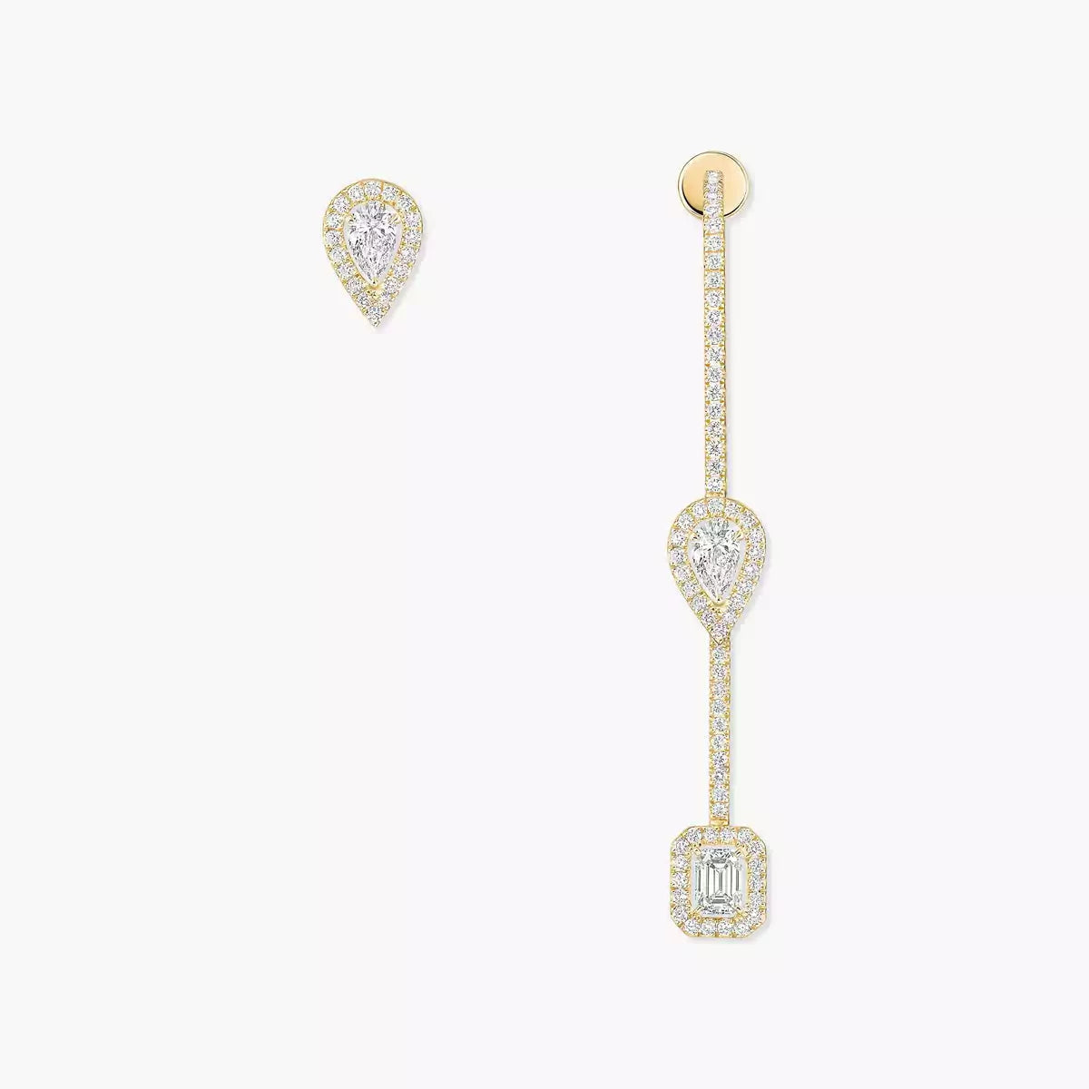 [Garvey]Diamond Drop Earrings My Twin