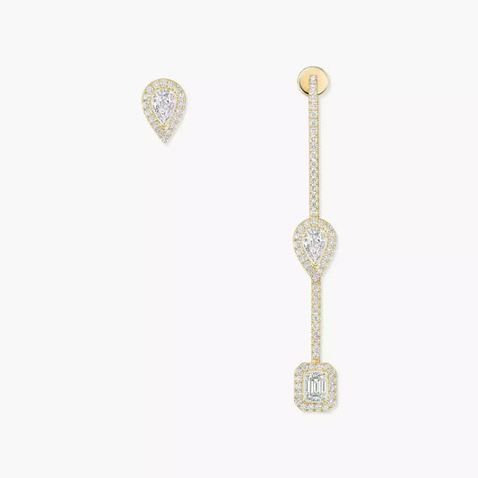 [Garvey]MY TWIN DIAMOND DROP EARRINGS