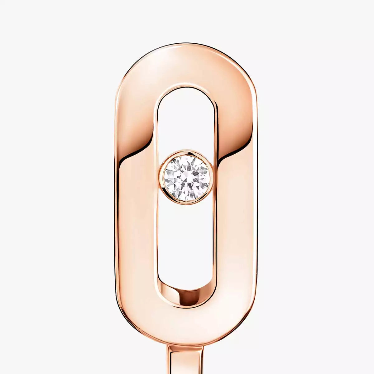 [Garvey]Diamond Mini Hoop Earrings Move Classique