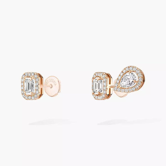 [Garvey]MY TWIN 1+2 DIAMOND EARRINGS