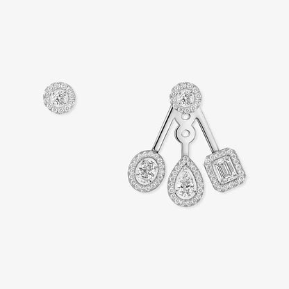 [Garvey]MY TWIN TRIO DIAMOND EARRINGS