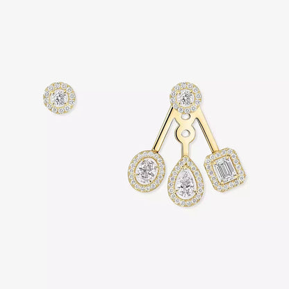 [Garvey]MY TWIN TRIO DIAMOND EARRINGS