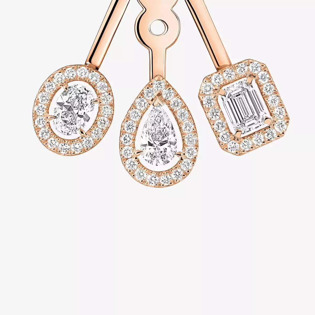 [Garvey]MY TWIN TRIO DIAMOND EARRINGS